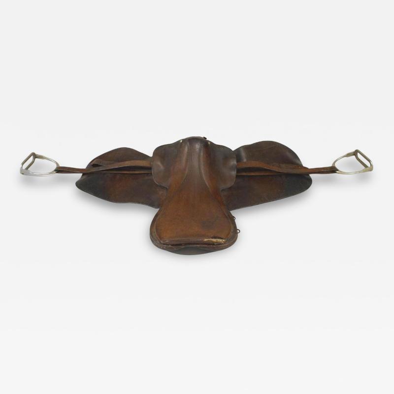 American Country Brown Leather Horse Saddle