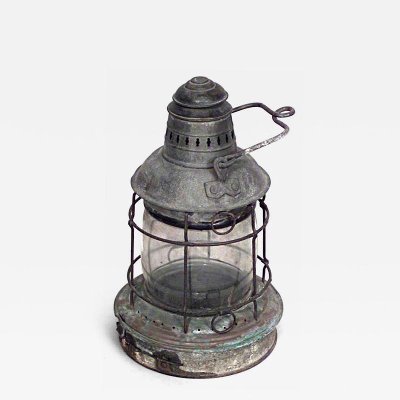 American Country Iron Ships Lantern