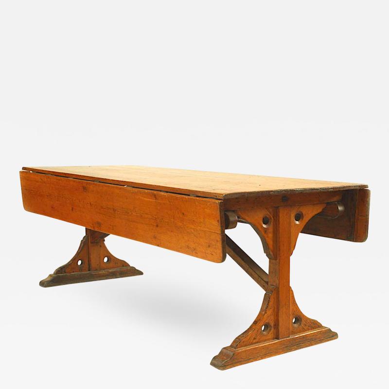American Country Pine Harvest Table