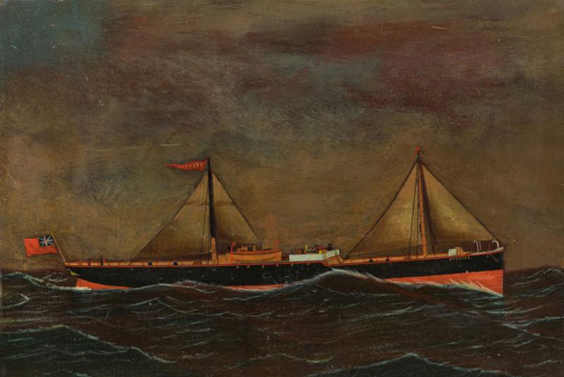 American Country Seascape Painting