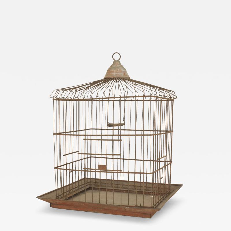 American Country Tole Bird Cage