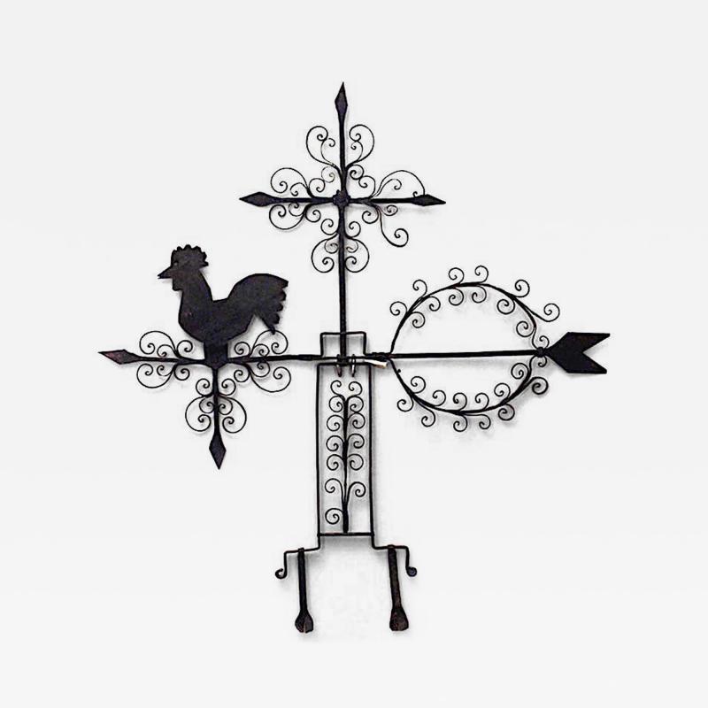 American Country Wrought Iron Weather Vane