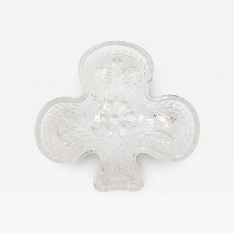 American Crystal Club Shaped Ashtray 1
