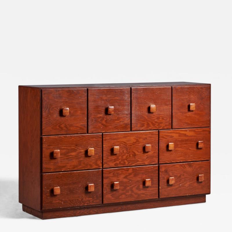 American Designer Dresser in Oak USA 1940s