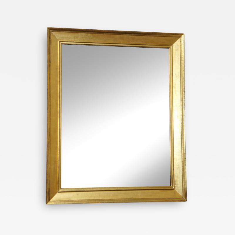 American Early 19th Century Gilt Wood Sully Mirror