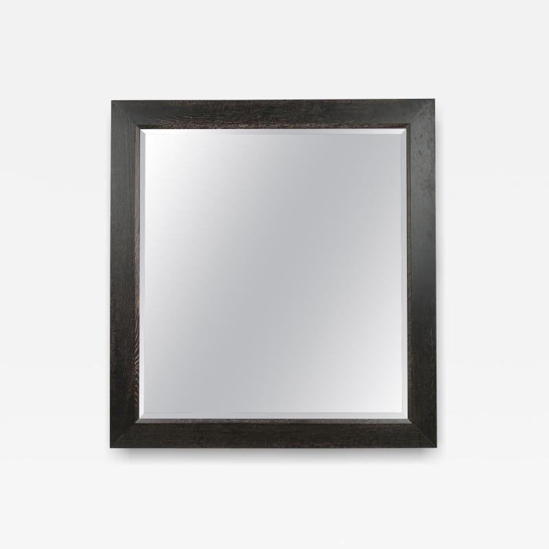 American Mid Century Jamie Herzlinger Ebonized Wall Mirror