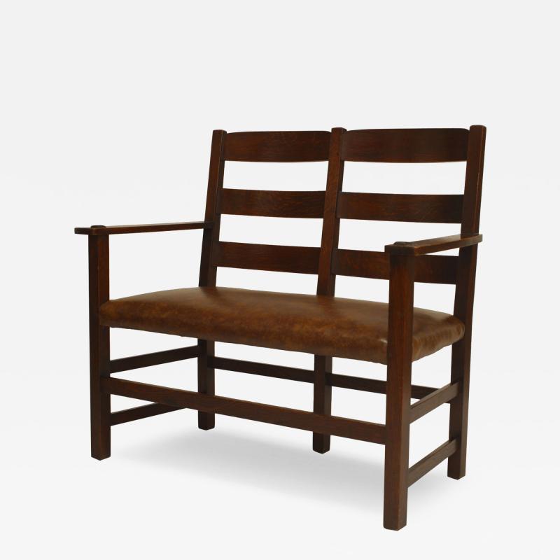 American Mission Brown Leather Seat