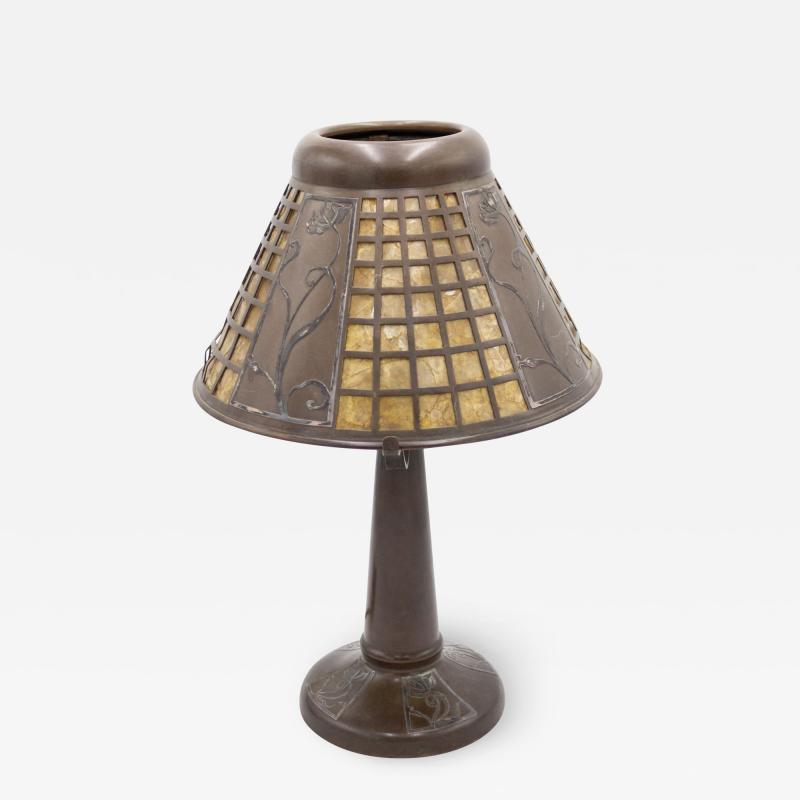 American Mission Heintz Art Metal Table Lamp