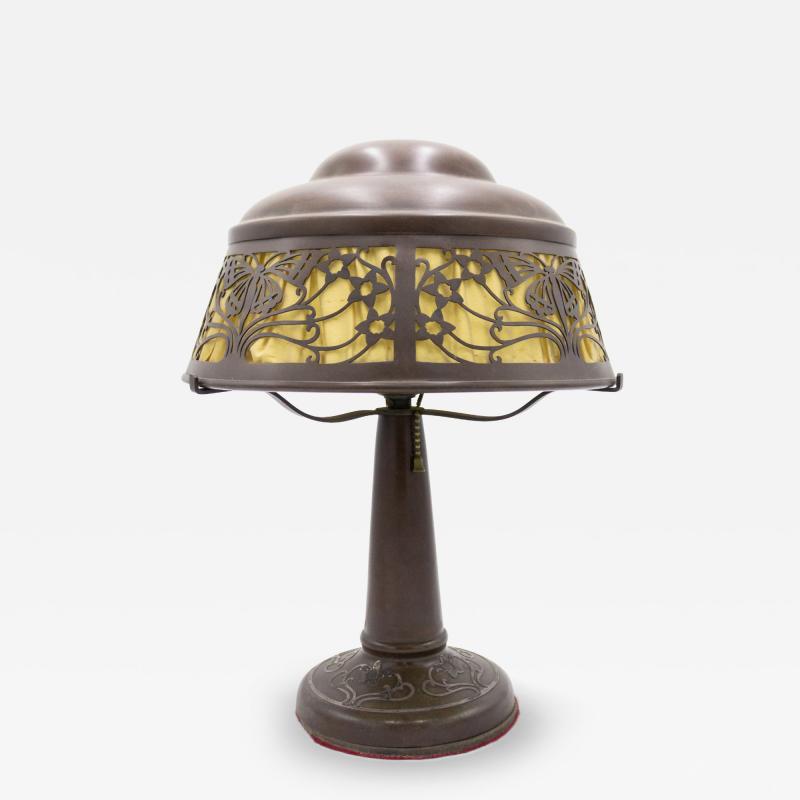 American Mission Heintz Art Metal Table Lamp