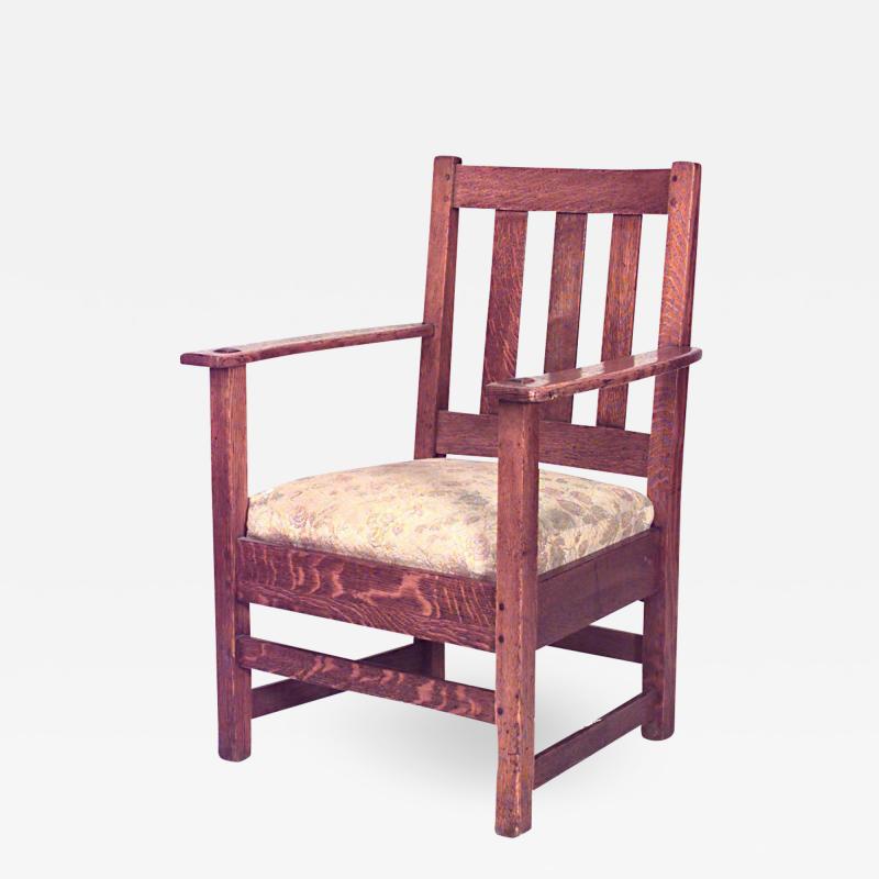 American Mission Oak Arm Chair