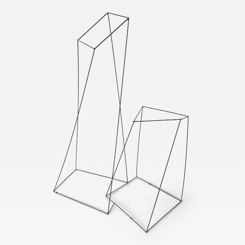 American Modern Abstract Expressionist Wire Sculpture Moshe Y