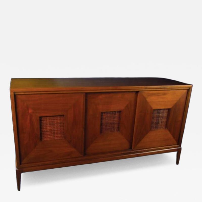 American Modern Three Door Credenza