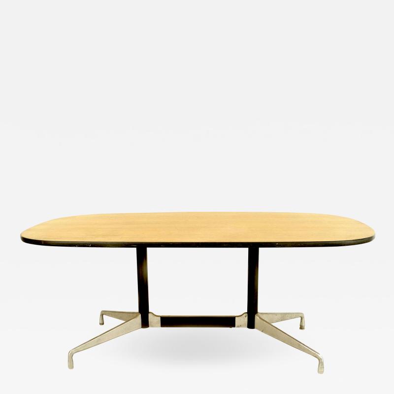 American Post War Wood Veneer Conference Table