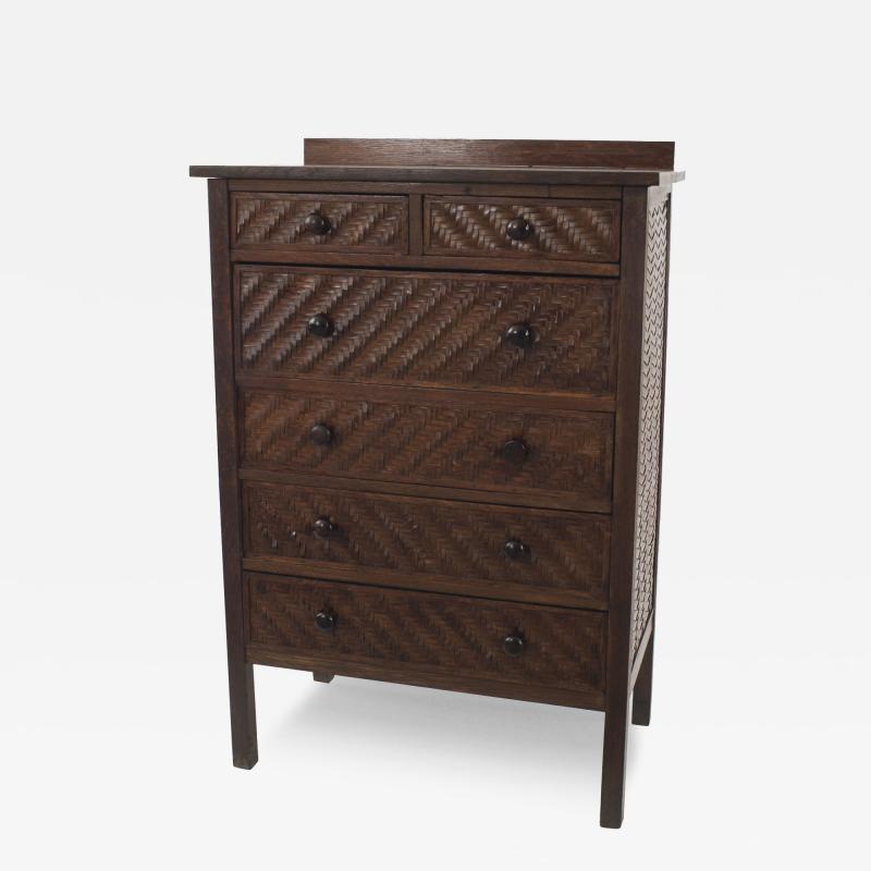 American Rustic Mission Dark Oak Chest