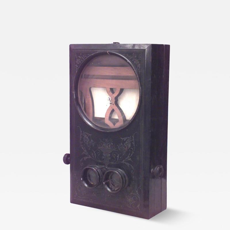 American Victorian Ebonized Stereoscope