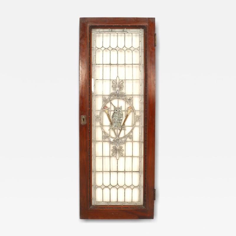 American Victorian Mahogany Owl Window