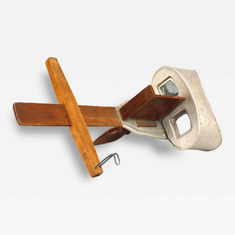 American Victorian Metal Stereoscope