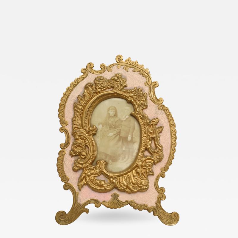American Victorian Rococo Style Gilt Picture Frame 1
