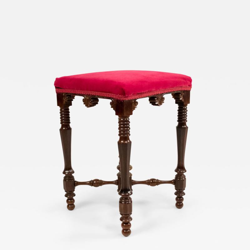 American Victorian Rosewood Bench