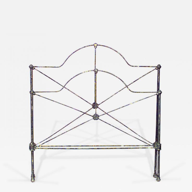 American Victorian Style Iron Twin Bed