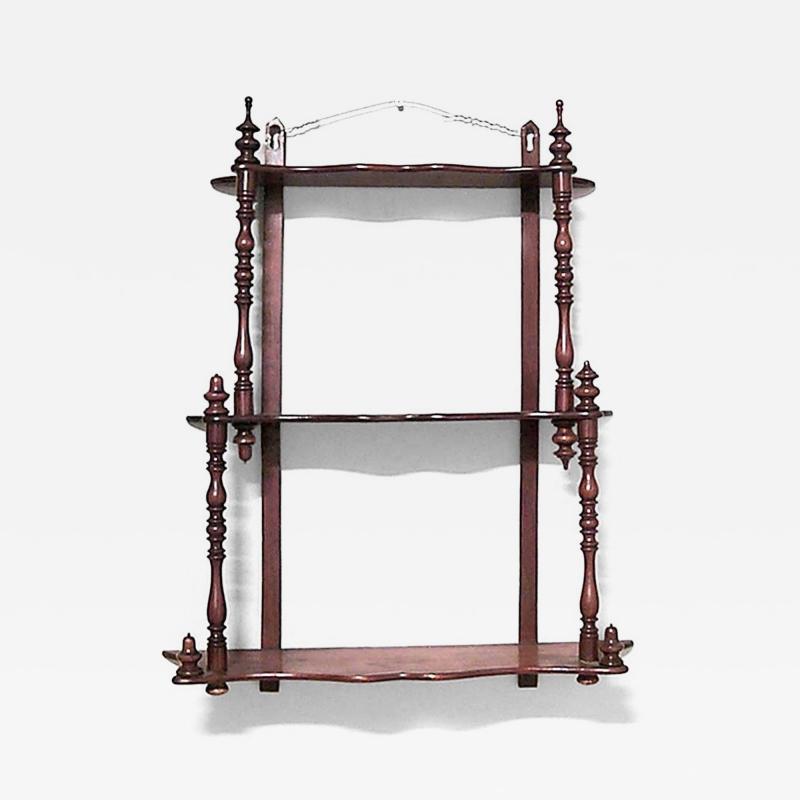 American Victorian Tiered Wall Shelf