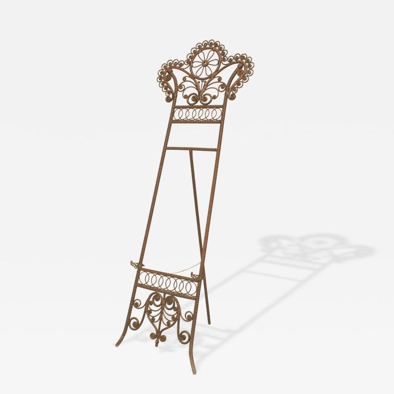 American Victorian Wicker Easel