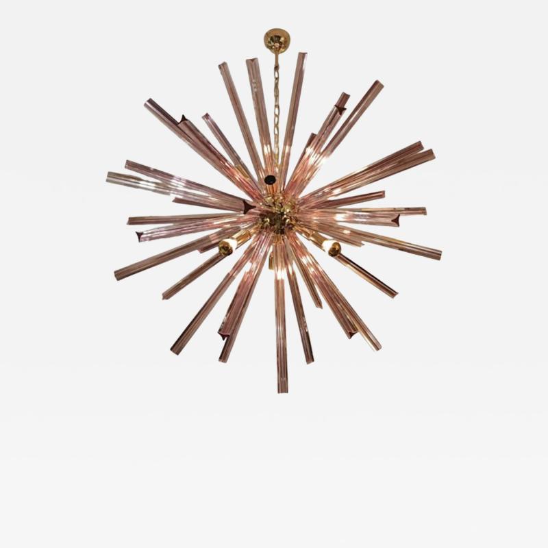 Amethyst Trihedral Ceiling Lamp
