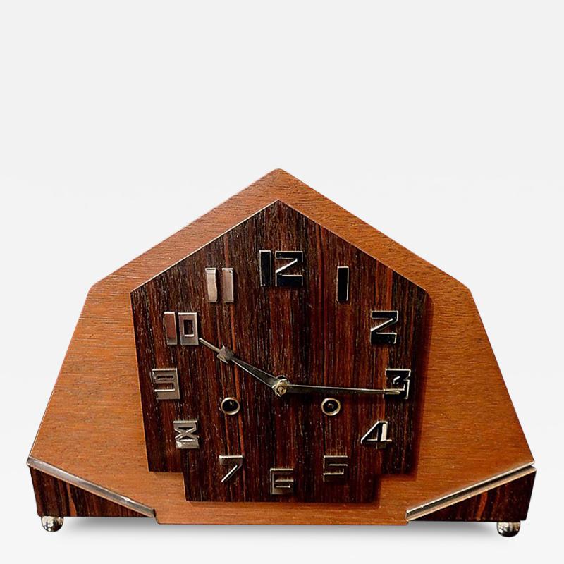 Amsterdam School Art Deco Clock