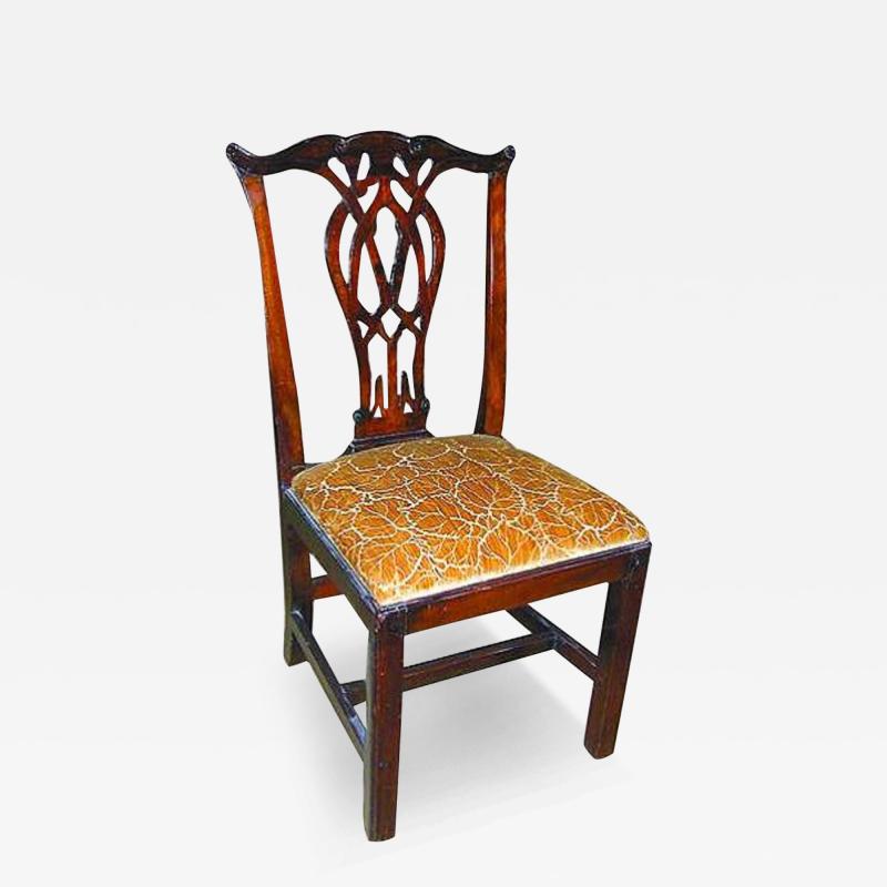 An 18th Century English Mahogany Chippendale Side Chair