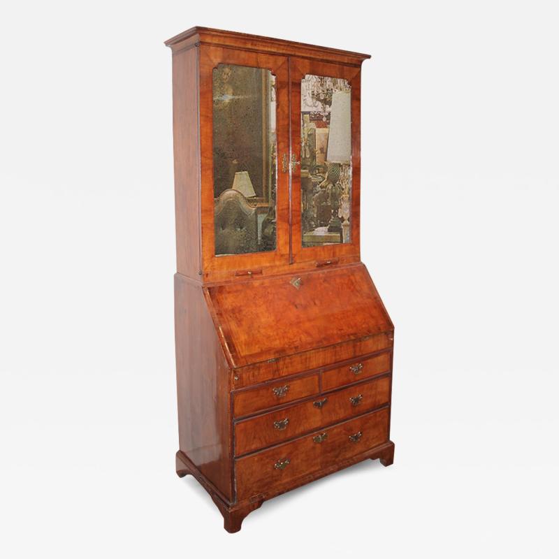 An 18th Century English Walnut George III Secretaire