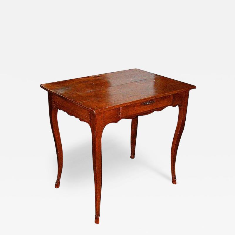 An 18th Century French Louis XV Fruit wood Side Table