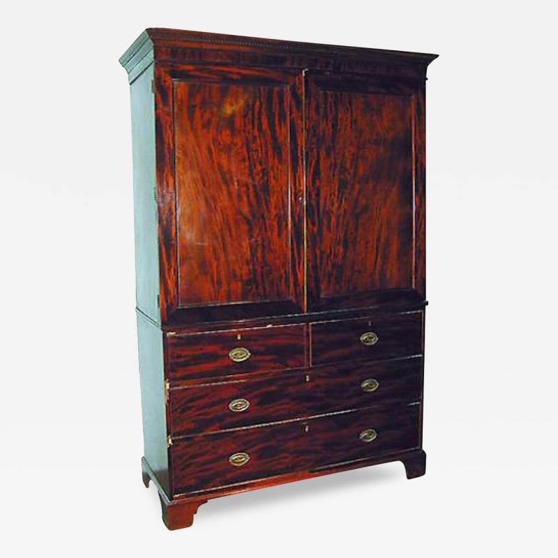 An 18th Century French Louis XV Serpentine Front Three Drawer Walnut Commode