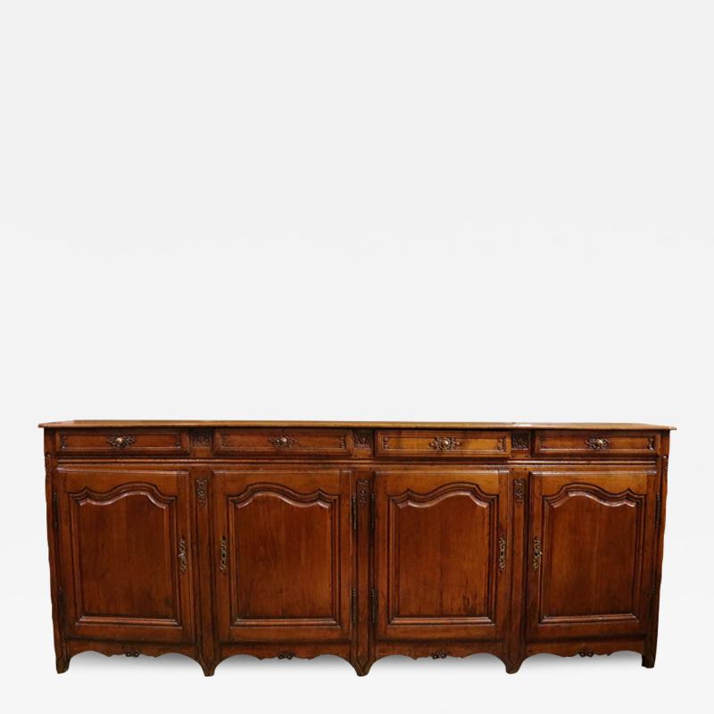 An 18th Century French Provincial Cherry Wood Four Door Enfilade