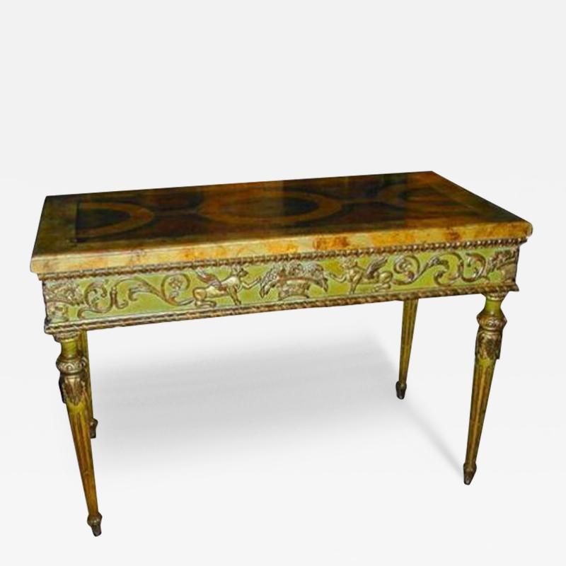 An 18th Century Italian Louis XVI Console Table