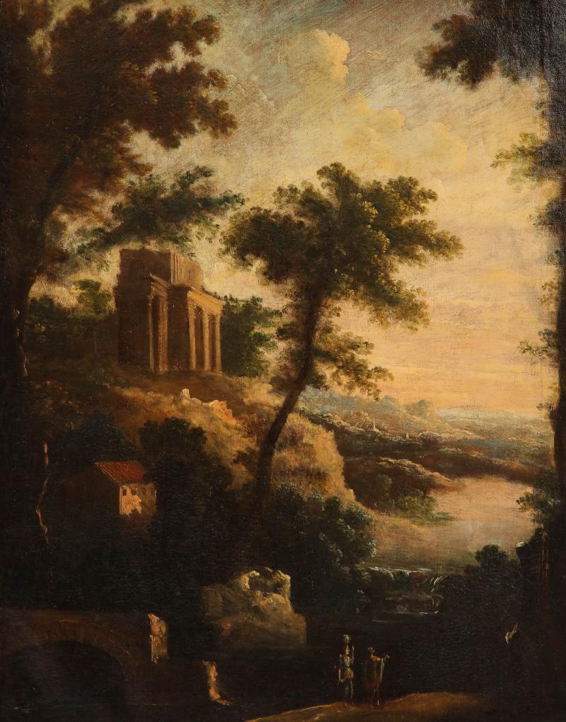 An 18th Century Landscape Painting