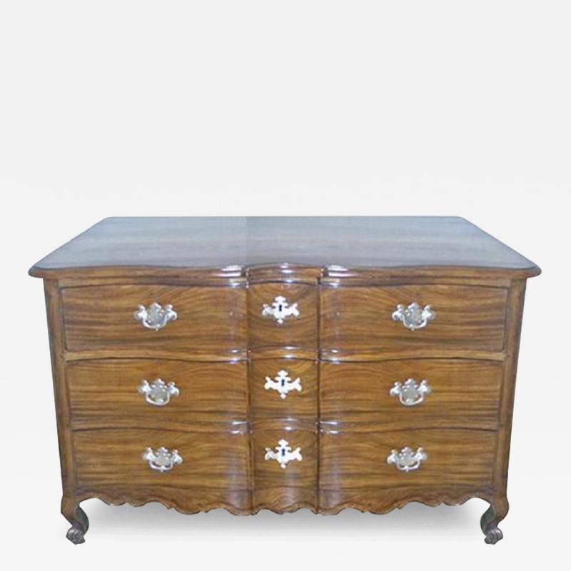 An 18th Century Portuguese Rosewood Arbalette Commode