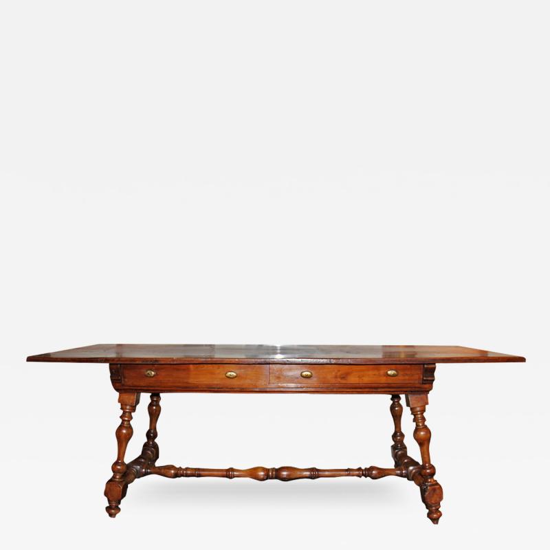 An 18th Century Tuscan Walnut Library Table