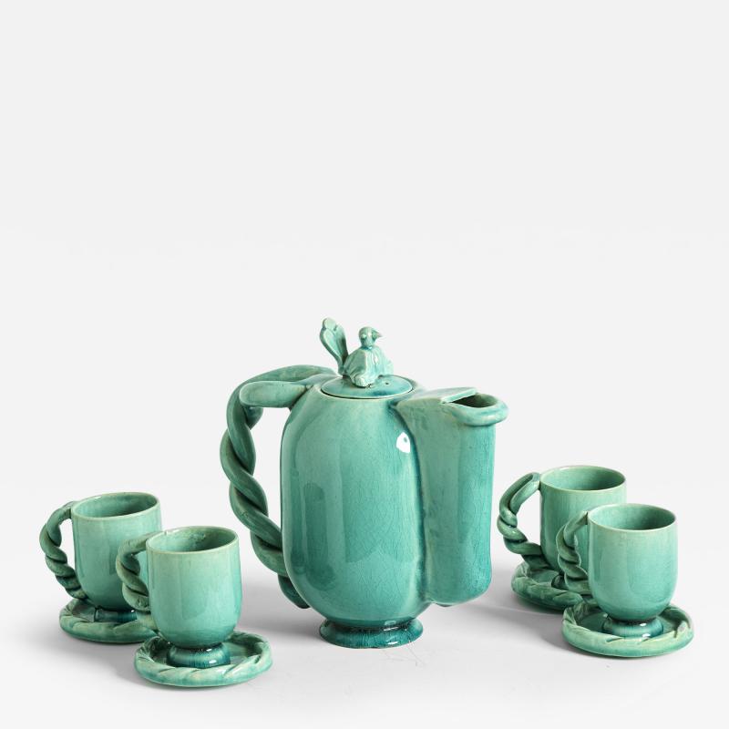 An Art Deco Coffee Set