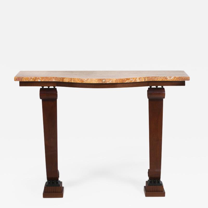 An Art Deco style console table