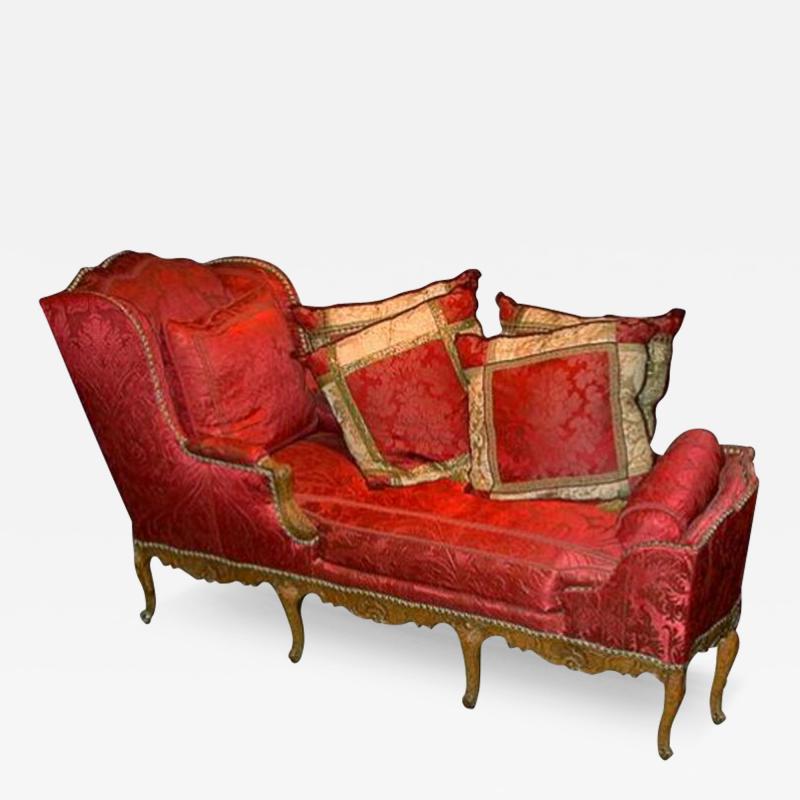 An Exceptional 18th Century R gence Beechwood Duchesse Day Bed