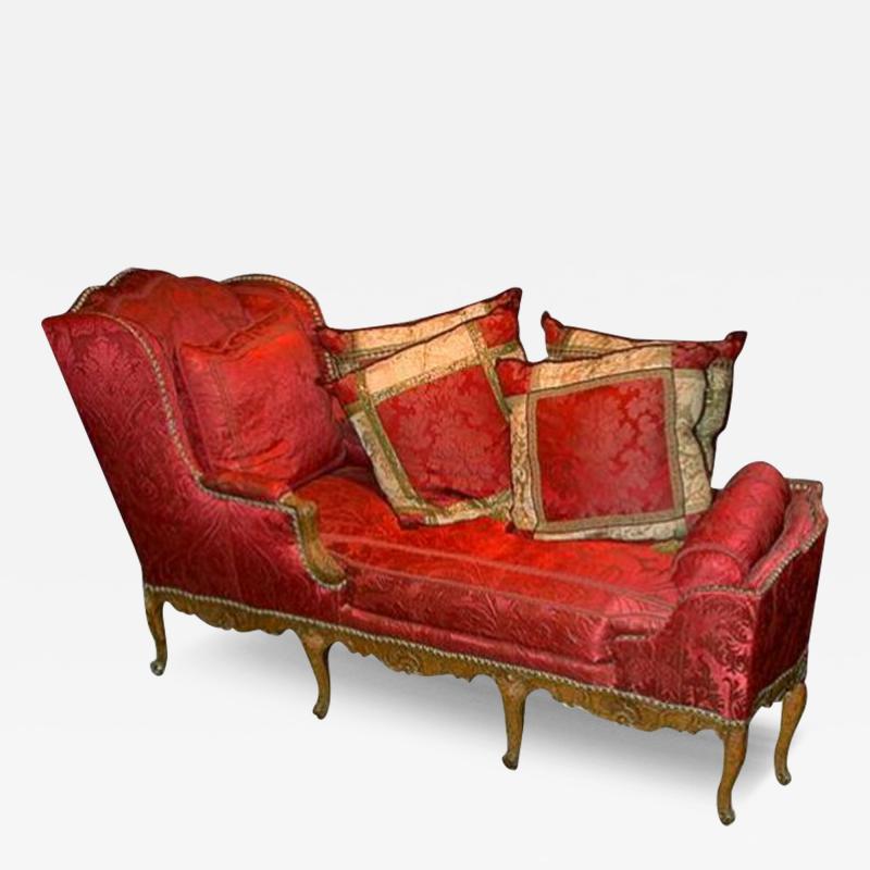 An Exceptional 18th Century R gence Beechwood Duchesse Day Bed