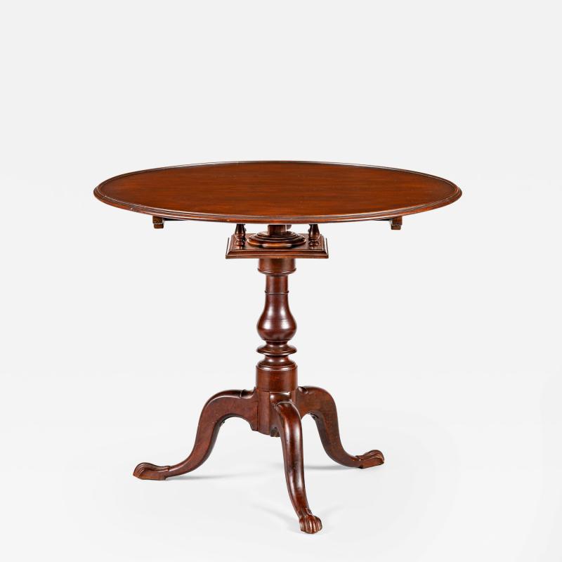 An early Philadelphia area walnut tea table