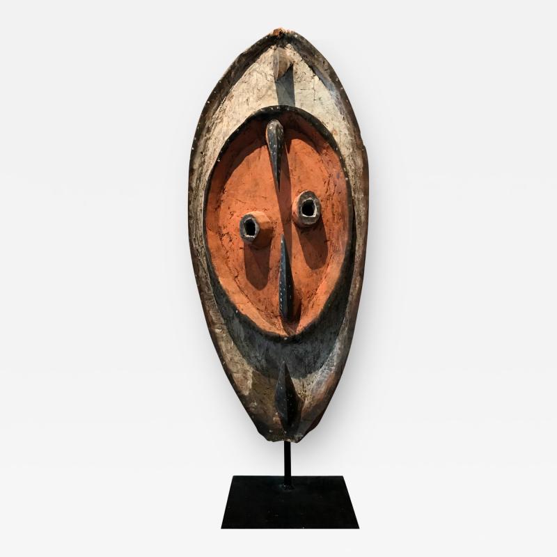 An old Garra Hook Mask from Mid Sepik Papua New Guinea