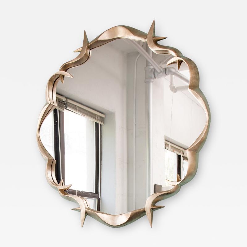 Anasthasia Millot Bronze Gilded Mirror by Anasthasia Millot