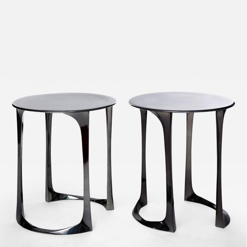 Anasthasia Millot Bronze Side Tables by Anasthasia Millot