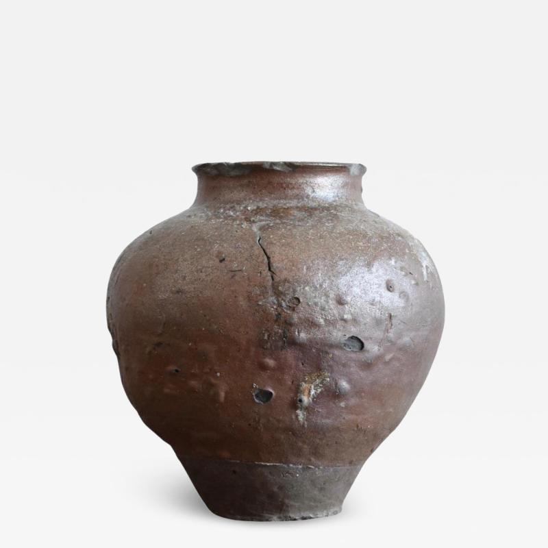 Ancient Japanese Tokoname Jar