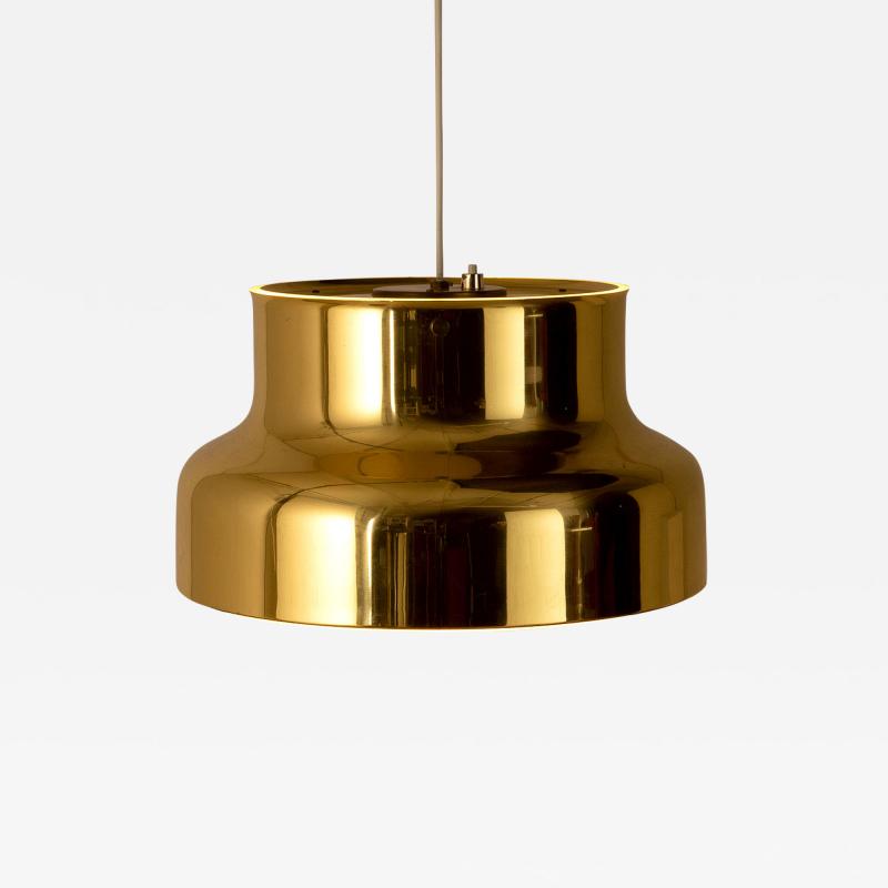 Anders Pehrson Brass Bumling Pendant Light by Anders Pehrson for Atelj Lyktan Sweden 1960s