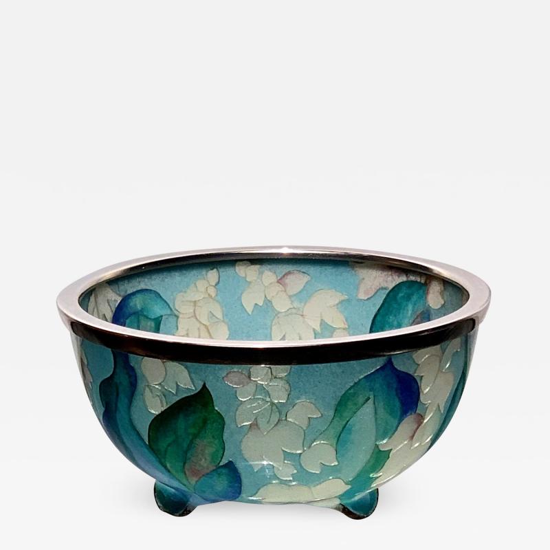 Ando Jubei A Japanese Plique a jour bowl by Ando Jubei Company