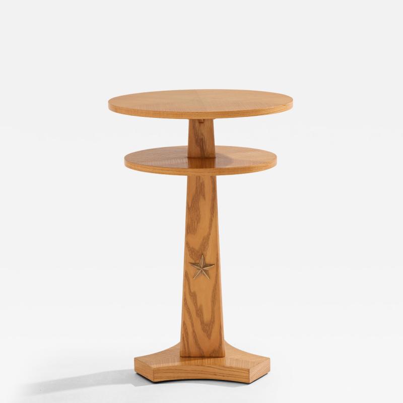 Andr Arbus Andr Arbus ashwood and brass side table circa 1940