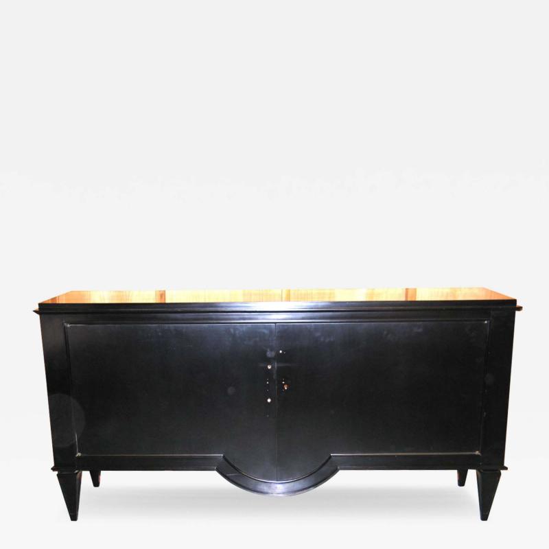 Andr Arbus Ebonized Sideboard by Andre Arbus